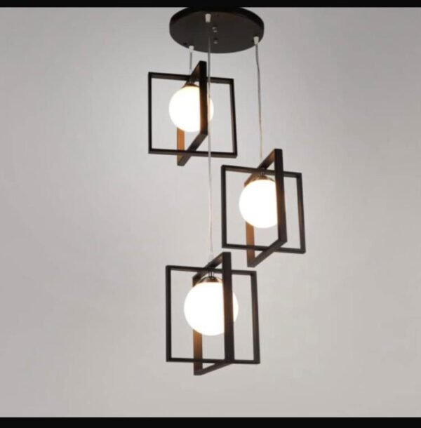 SUSPENSION EN VERRE- PLAFONNIER