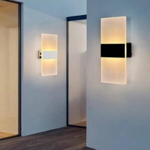 APPLIQUE MURALE LED RECTANGULAIRE-LUMINAIRE DESIGN MODERNE