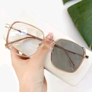 Lunettes transparentes