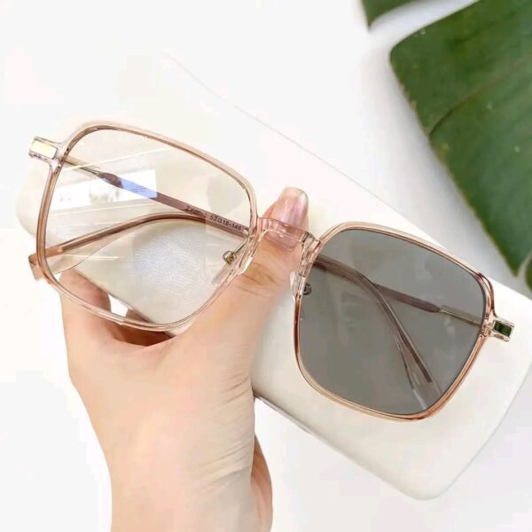 Lunettes transparentes