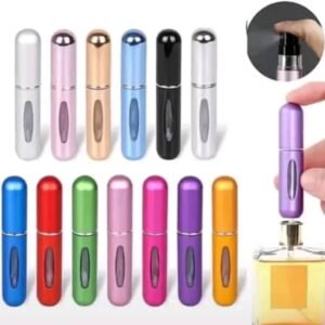 Mini flacons de voyage rechargeables pour parfum - Atomiseur portable 5 ml pour sac et voyage