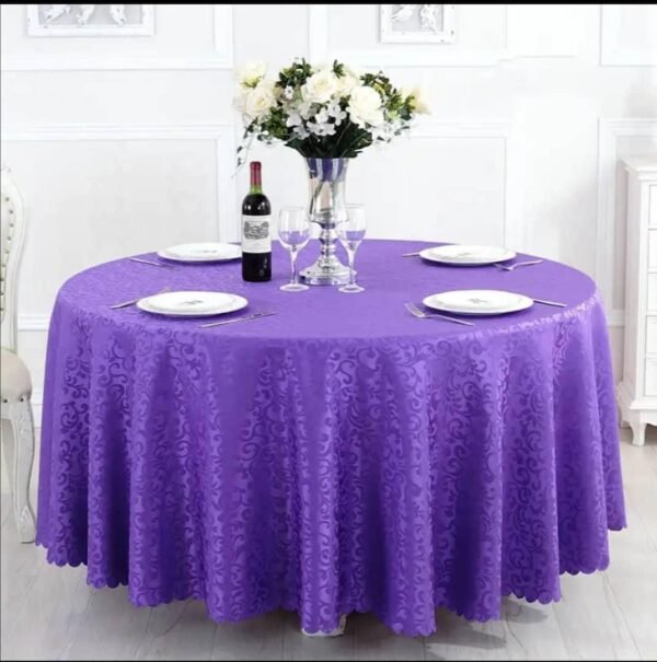 Nappe ronde 10 places, Plusieurs couleurs disponibles – Image 2