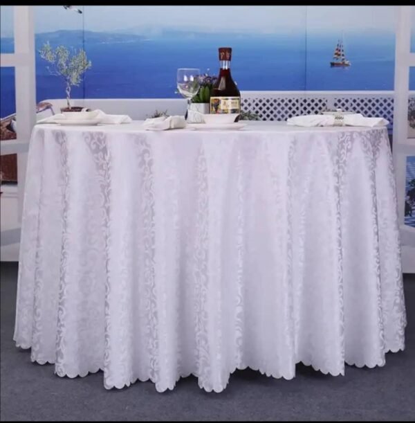 Nappe ronde 10 places, Plusieurs couleurs disponibles – Image 3