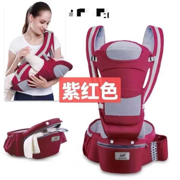 Titre SEO Porte-bébé ergonomique multifonction, plusieurs positions de portage, idéal pour nouveau-né