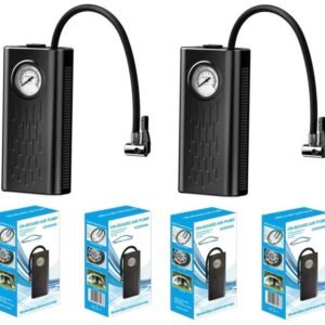 Compresseur d'air portable 12V pour voiture - Gonfleur de pneu compact