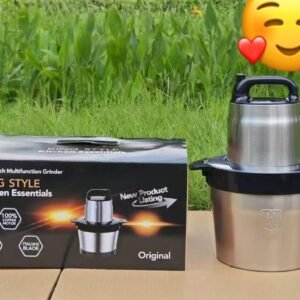 Hachoir Multifonction Inox KING STYLE 8L - Moteur Cuivre 100% - Lame Italienne
