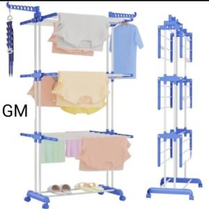 Étendoir à linge vertical GM - Séchoir tour sur roulettes pour un séchage optimisé