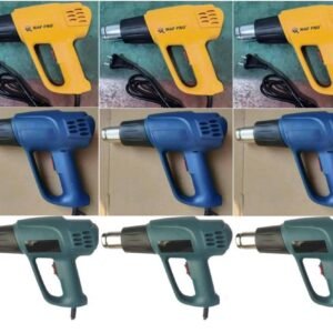 Pistolet à air chaud professionnel NAF PRO, plusieurs couleurs