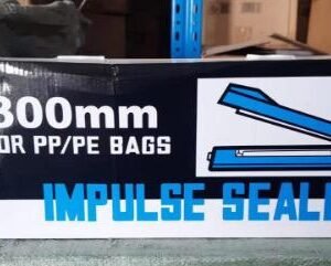 Scelleuse de Sacs à Impulsion 300mm - Soudeuse Thermique Professionnelle pour PP/PE