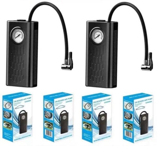 Compresseur d'air portatif pour voiture - Gonfleur de pneus 12V