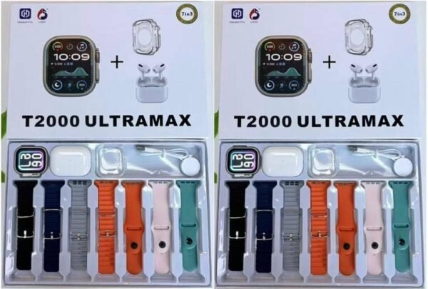 Coffret X8 Unique Combination - Montre connectée, écouteurs sans fil et chargeurs – Image 2