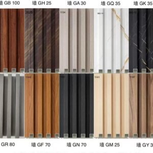 Panneaux Muraux Décoratifs à Lames - Effet Marbre & Bois - Pour Murs d'Accent Modernes