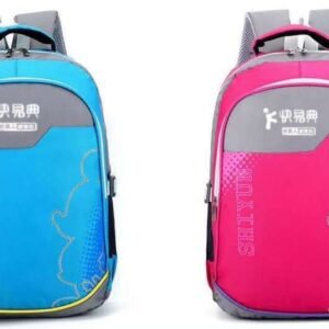 Sac à Dos Ergonomique Scolaire pour Garçon et Fille - Sac d'École Étudiants - Bleu et Rose