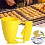 Distributeur de pâte avec poignée pour crêpes et gâteaux