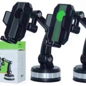 Support de téléphone pop-up - Fixation voiture avec bras ajustable et ventouse