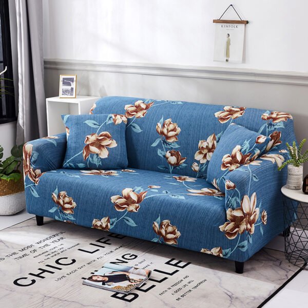 Housse de Canapé d'Angle Extensible - Motif Géométrique Moderne – Image 5