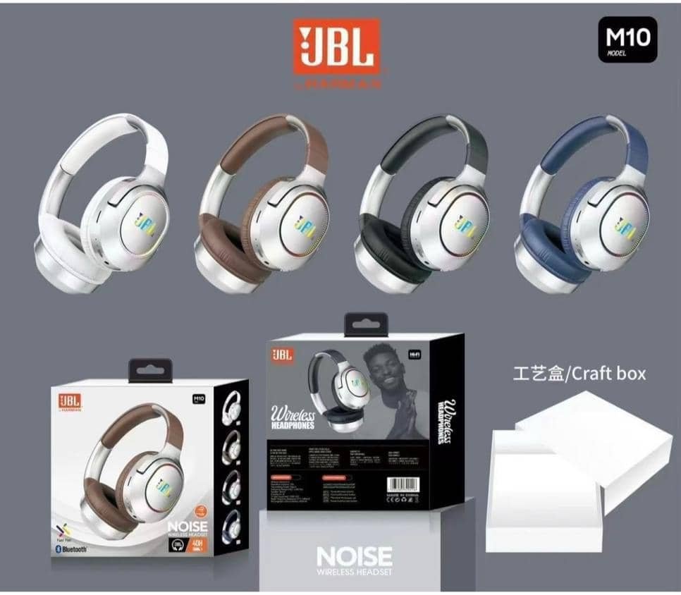 Casque Sans Fil JBL M10 Réduction de Bruit