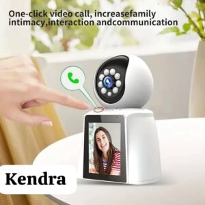 Caméra de Sécurité Intelligente avec Écran et Appel Vidéo