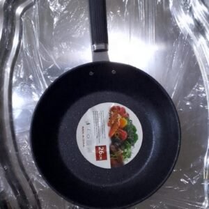 Poêle à frire 26 cm antiadhésive, effet granit avec poignée ergonomique