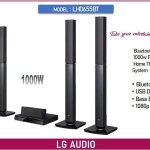 Home Cinéma LG LHD655BT - 1000W, son 5.1 et Bluetooth pour une immersion totale