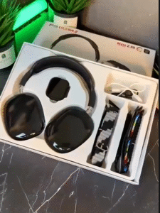 Casque sans fil P9 Ultra 2 avec montre connectée et 7 bracelets