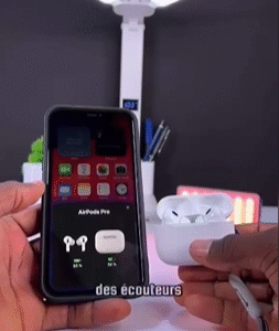 AirPods Pro 2 (2ᵉ génération) - Écouteurs sans fil avec réduction de bruit et audio spatial