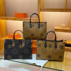 Sac Fourre-tout Femme Grand Format Monogramme Chic | Sac à Main Épaule Tendance
