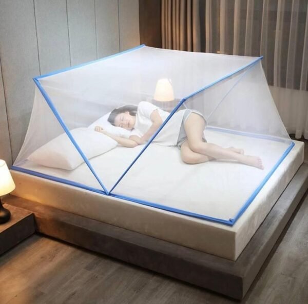 Moustiquaire de Lit Double Pop-up Rectangulaire | Tente Anti-Moustiques Facile à Installer