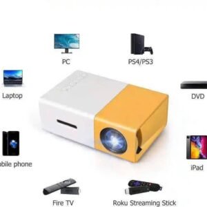 Mini-Projecteur Portable Vidéo HD Connectivité Multi-Appareils | PC PS4 Téléphone